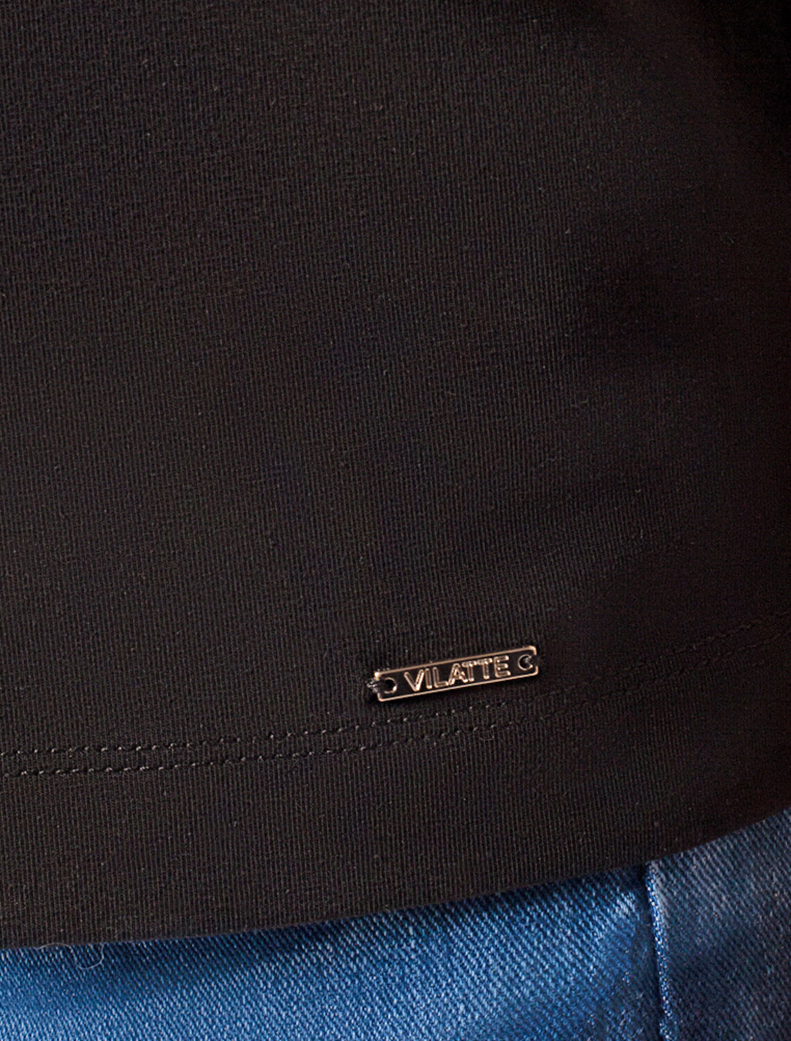 ст. цена1090руб.! VILATTE Футболка D49.021черный