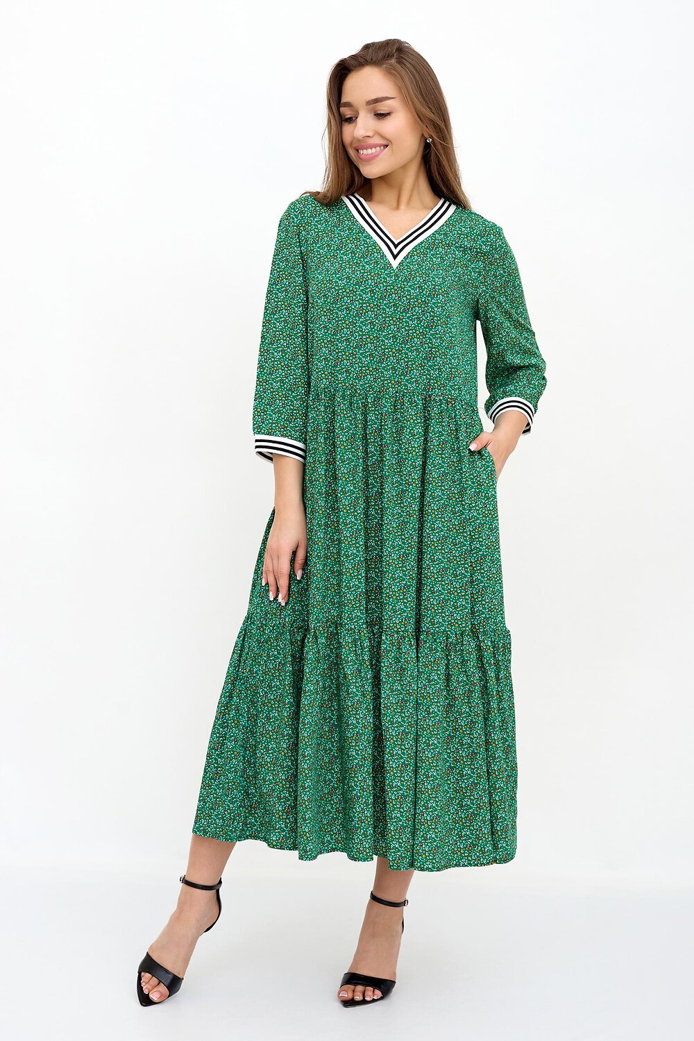 ст. цена1500руб.! Lika Dress Платье 9373Зеленый