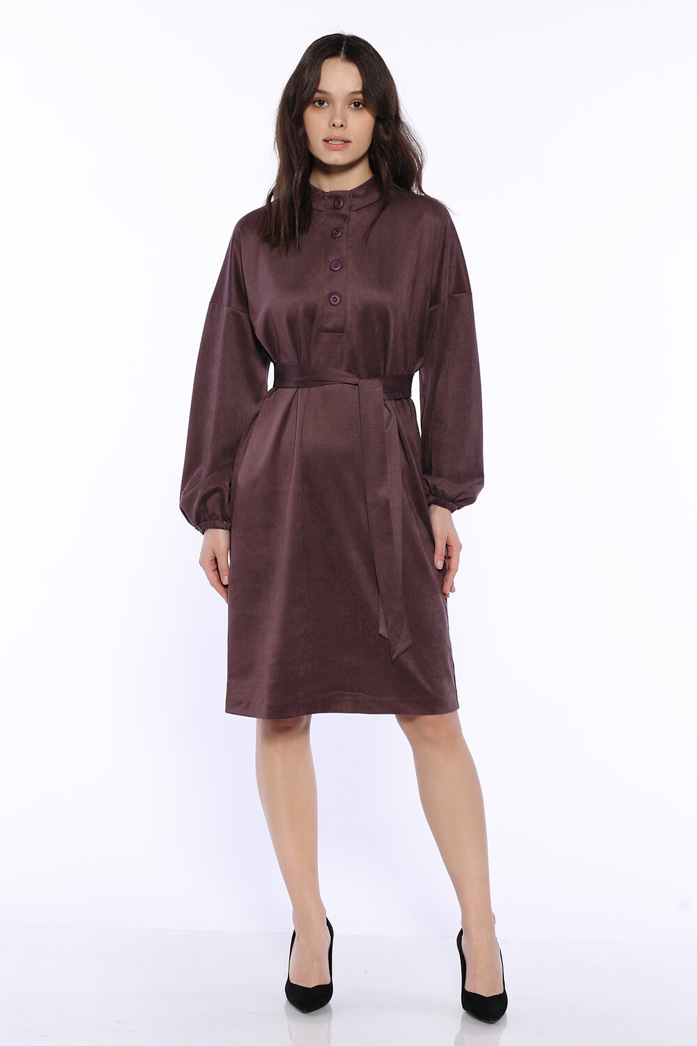 ст. цена2094руб.! VISERDI Платье 10303-слв 4421050фиолетовый