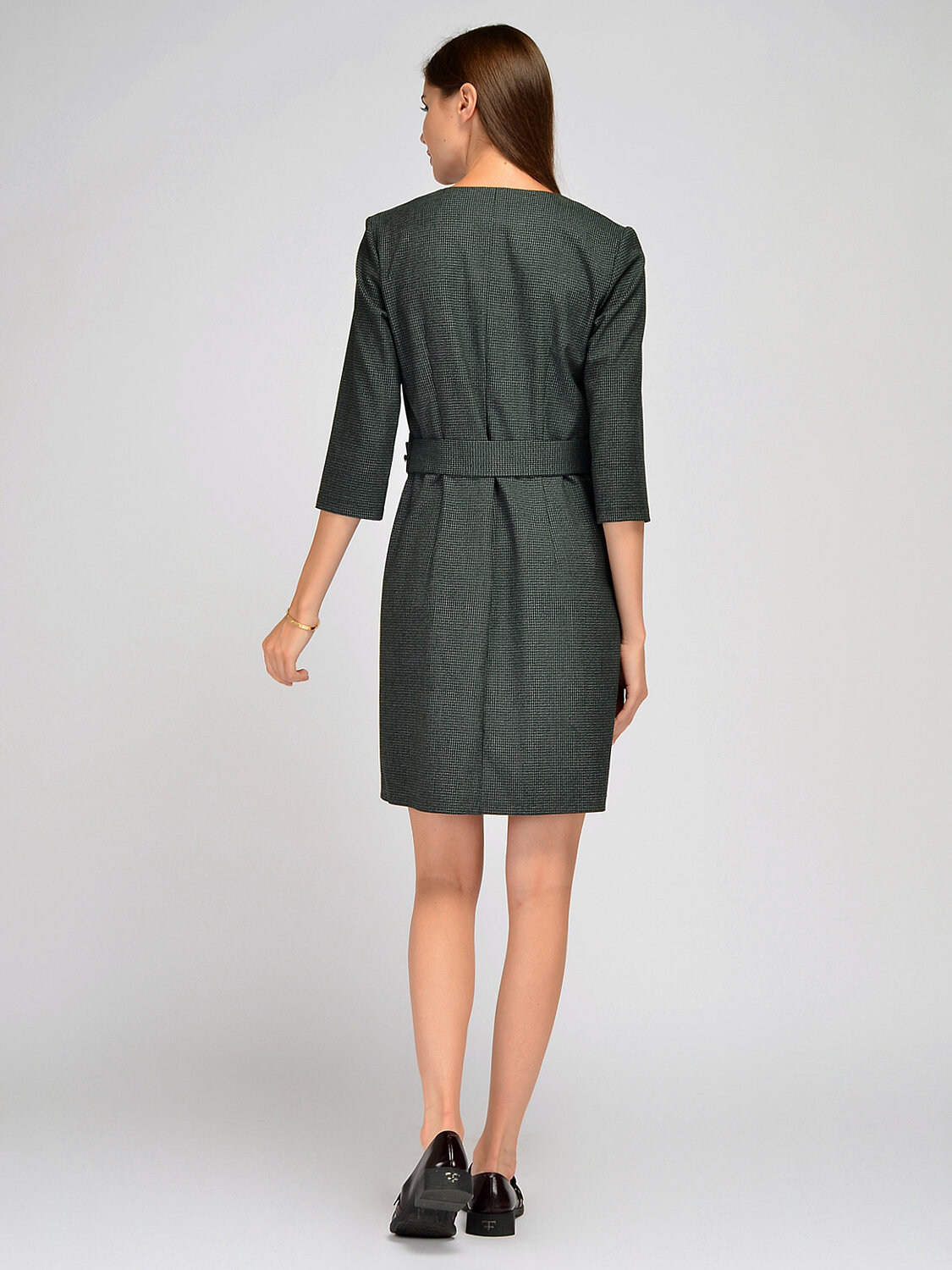 ст. цена1848руб.! VISERDI Платье 90251-зл 4121000зеленый