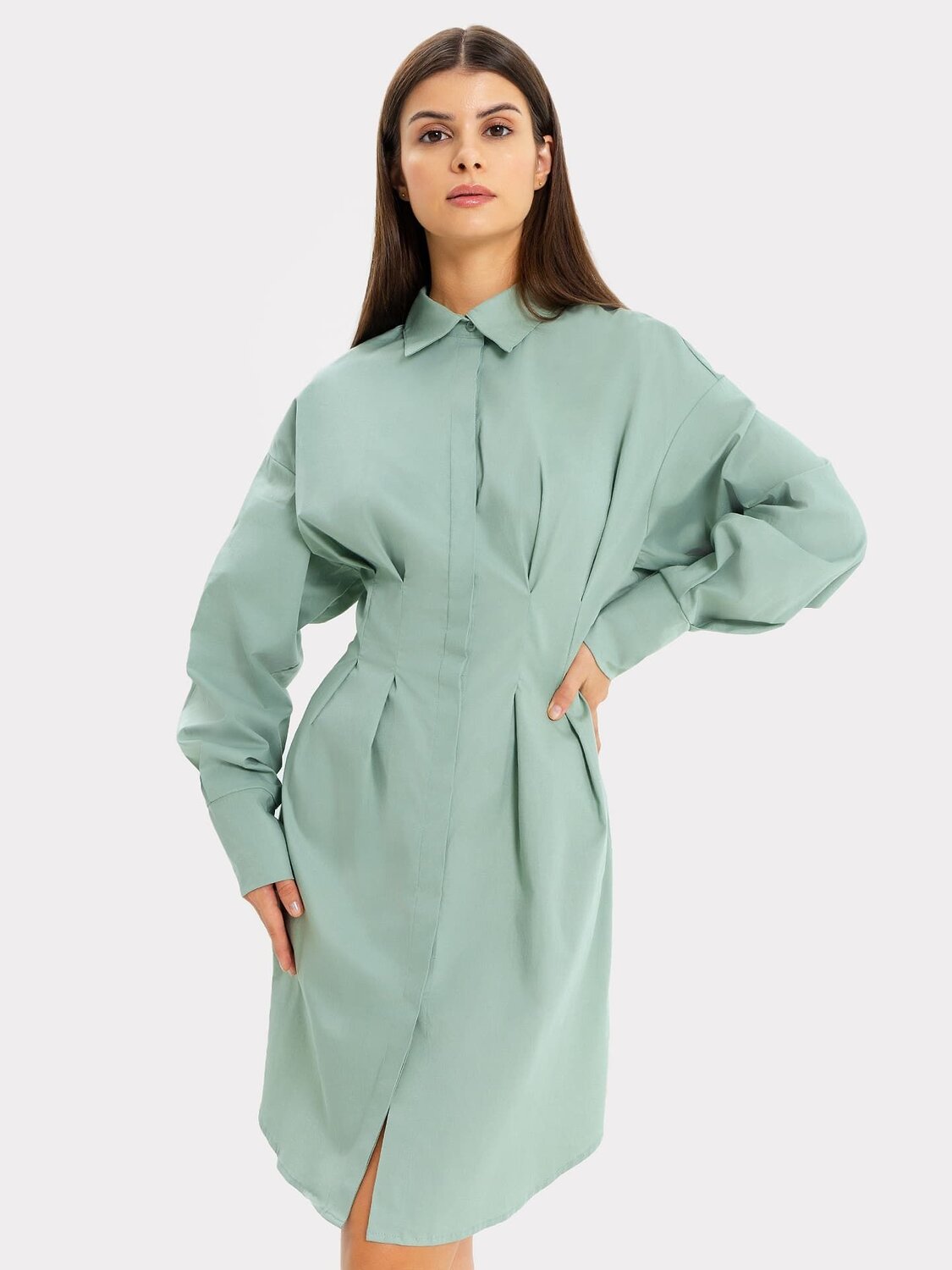 ст. цена1904руб.! MARK FORMELLE Платье 152515шалфей