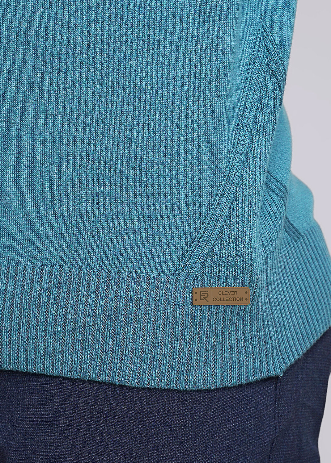 ст. цена2238руб.! CLEVER Джемпер 644025хабирюзовый