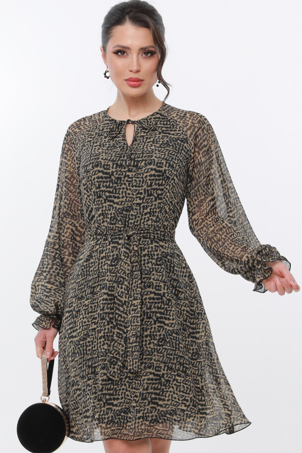 ст. цена2411руб.! DStrend Платье П-4431Оливковый