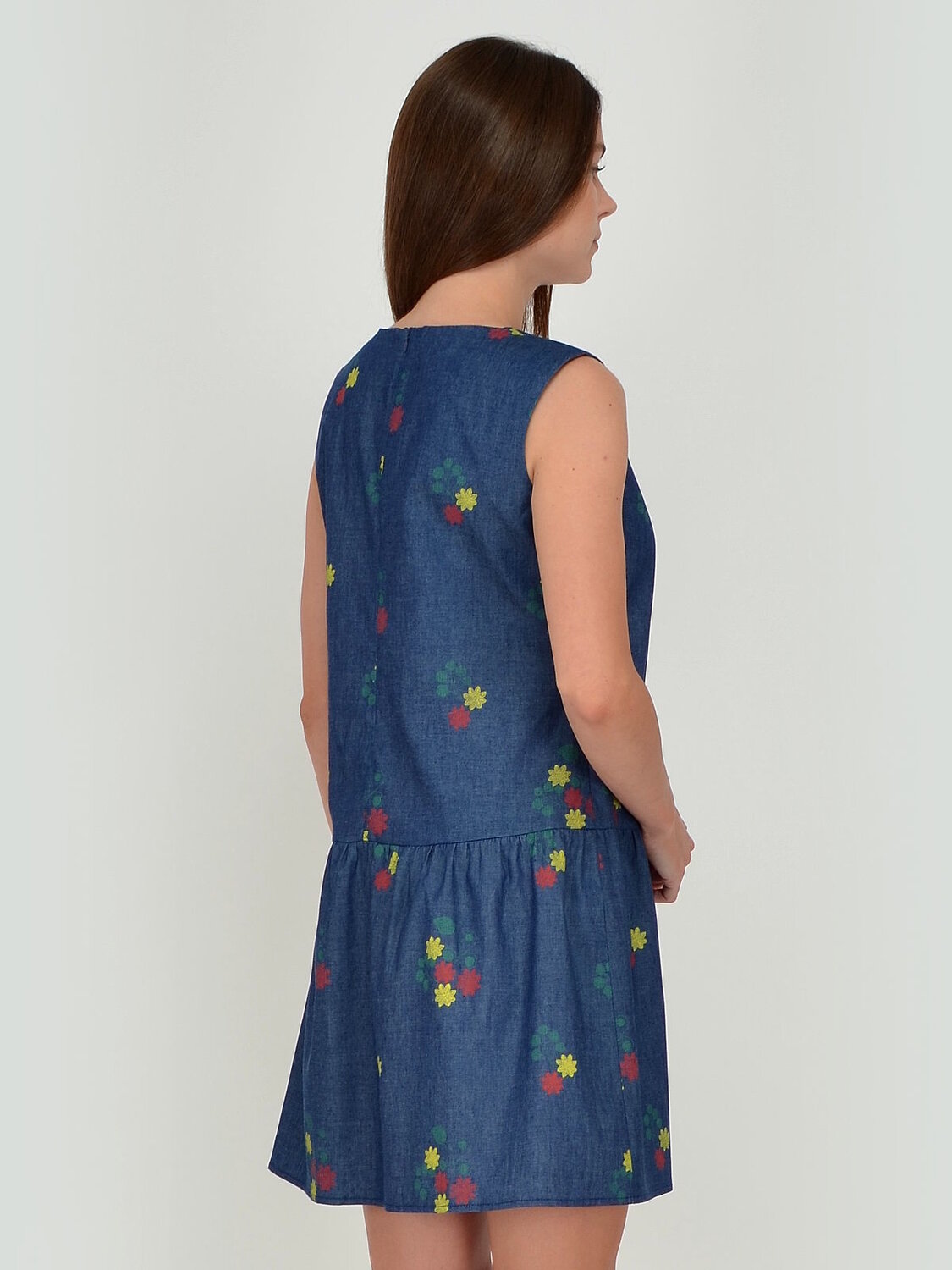 ст. цена1362руб.! VISERDI Платье 1679-джц 450650синий