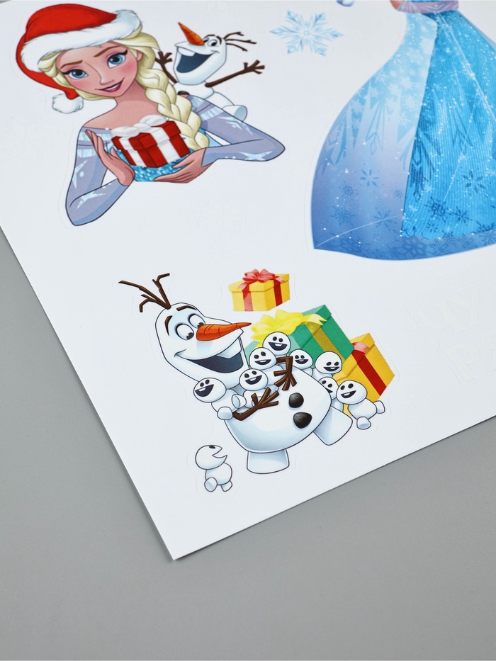 Интерьерные наклейки «С Новым годом», 70 × 25 см