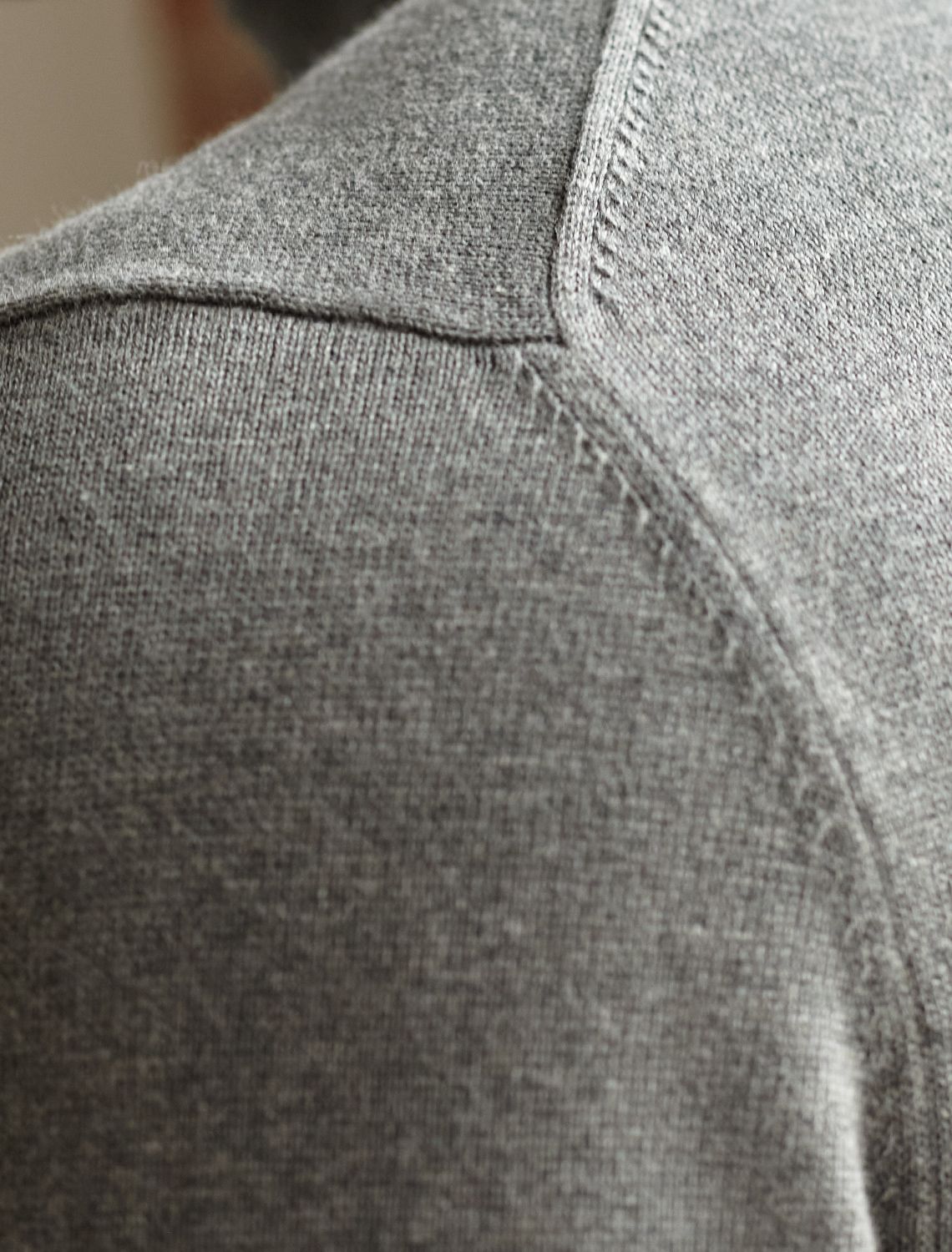 Свитер из хлопка с нейлоном