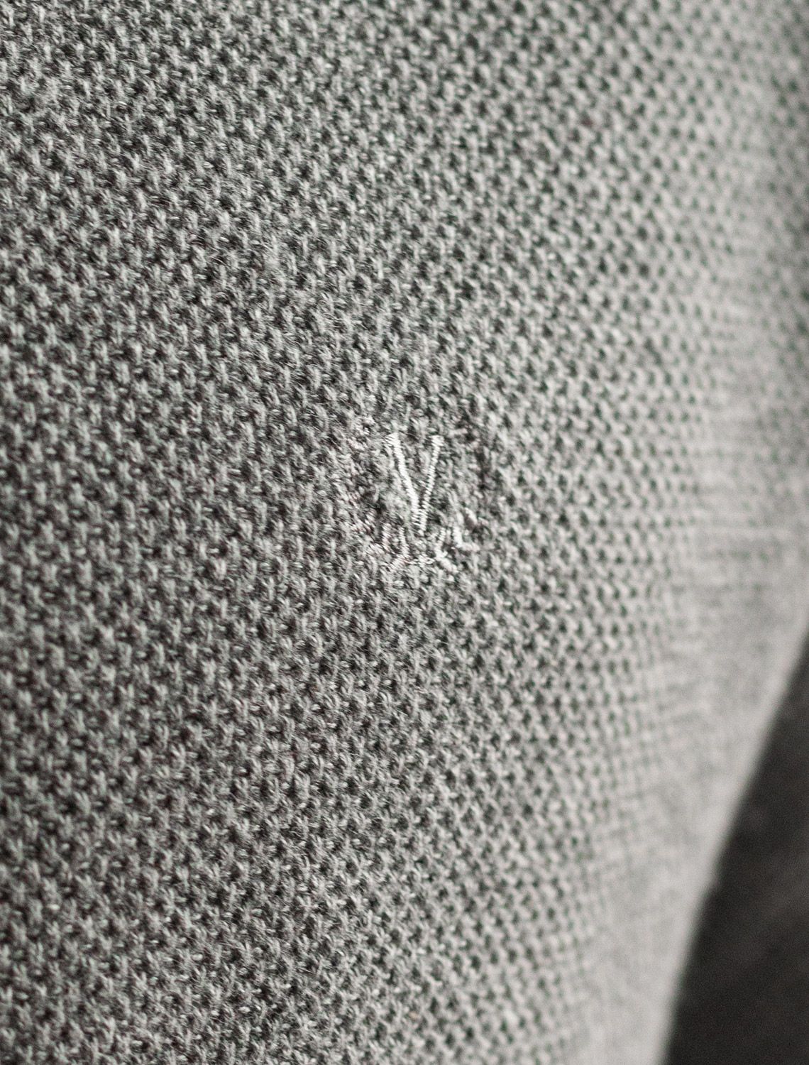 Джемпер фактурной вязки из хлопка с нейлоном