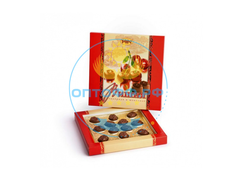 Рахат набор конфет Вишня ликер в шоколаде 160гр х/к (кор*14)