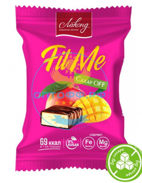 Лаконд 956 Конфеты FitMe МАНГО без сахара 2 кг