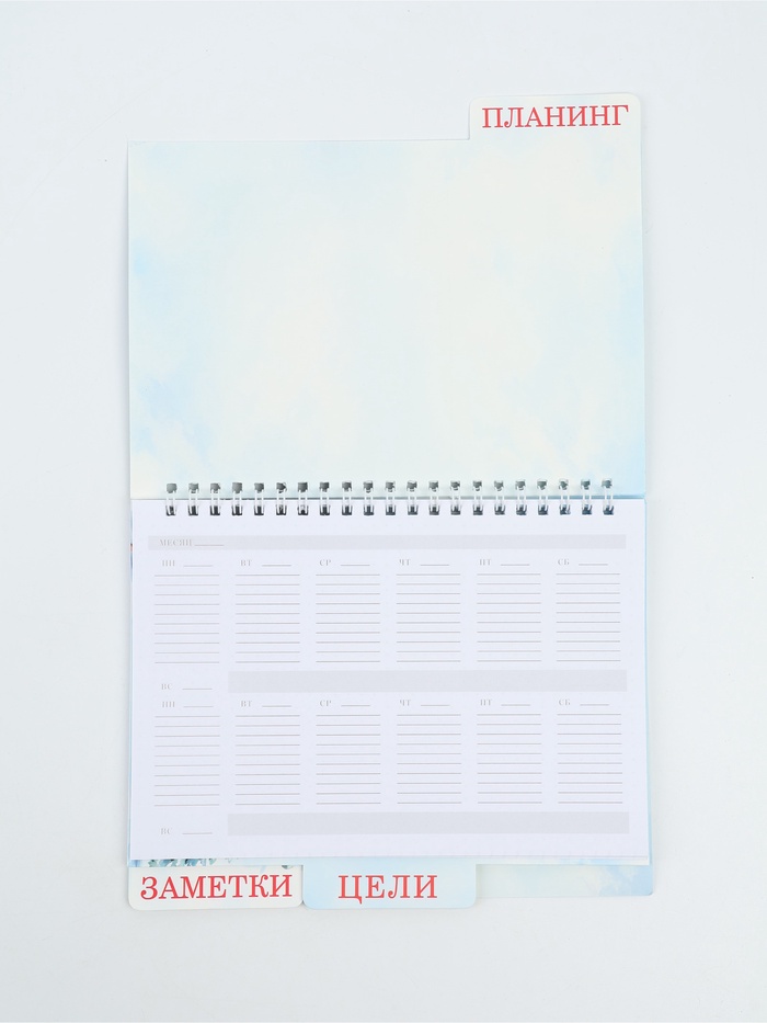 Ежедневник-планер с разделителями 45 л. «Волшебного Нового года»