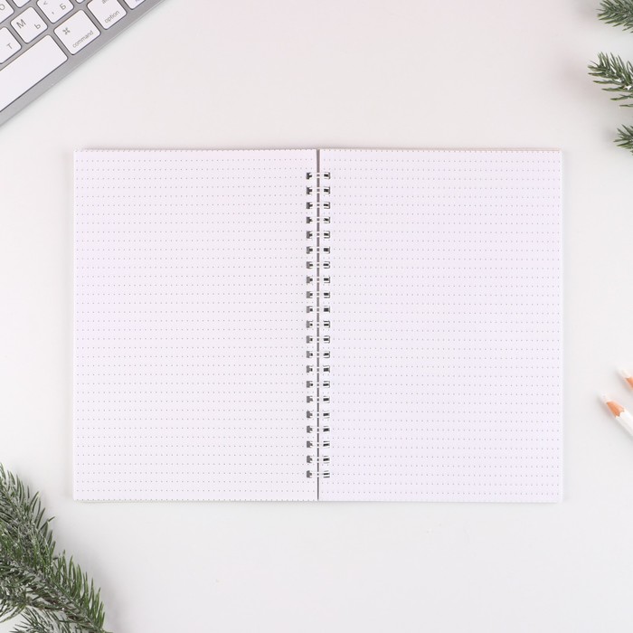 Ежедневник А5, 60 листов, недатированный, с тиснением «Мечтай»