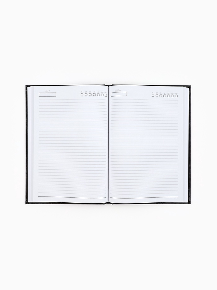 Ежедневник А5, 80 листов, недатированный, в твердой обложке «Не кисни, под елочкой зависни»