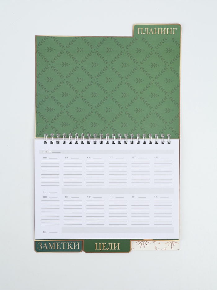 Ежедневник-планер с разделителями 45 л. «Верь в мечту»