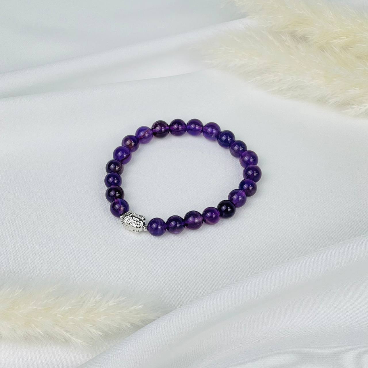 Радуга Самоцветов Браслет Будда из Аметиста