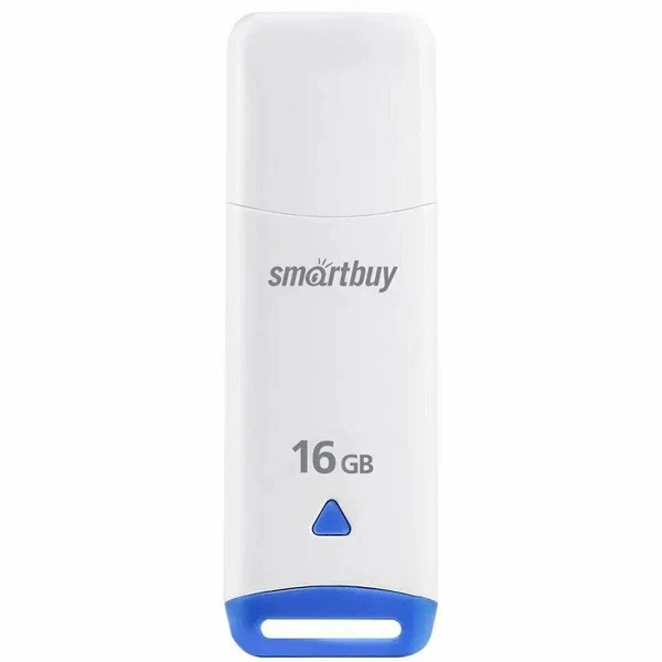 Флешка SmartBuy USB flash drive 16GB Easy (белый)