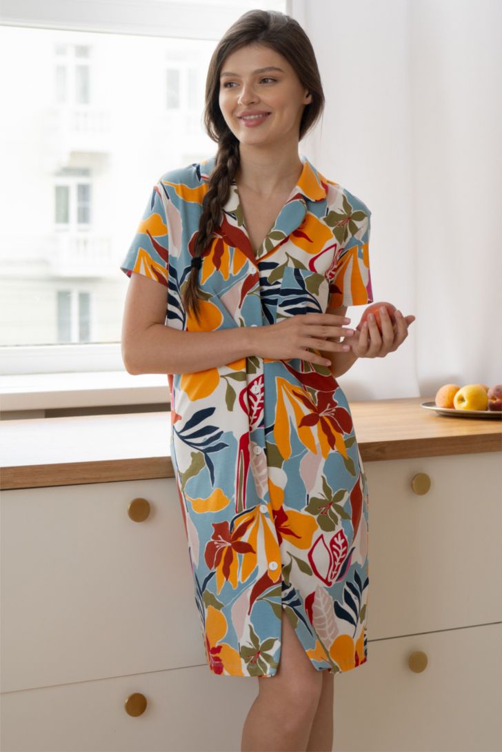 АКЦИЯ 1100р. 2990р.ХАЛАТ ЖЕНСКИЙ арт. 5315W-75058.3H-077