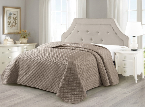 Покрывало велюровое Bravo мокко