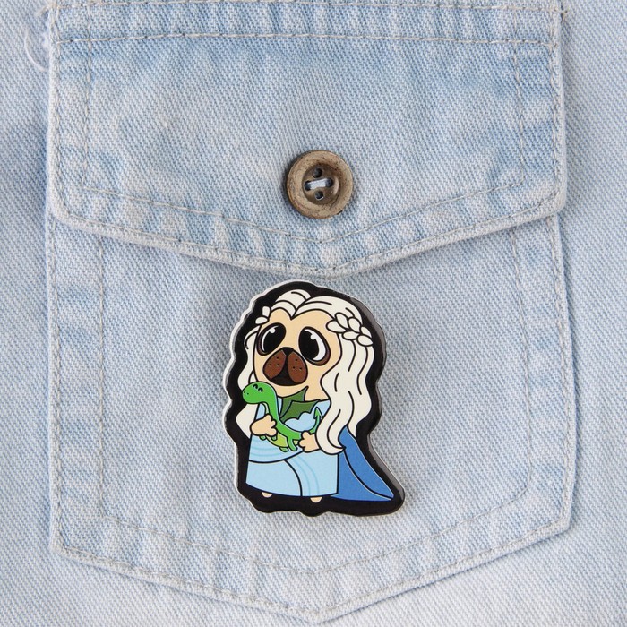 Значок «Мать драконов», 8×12 см