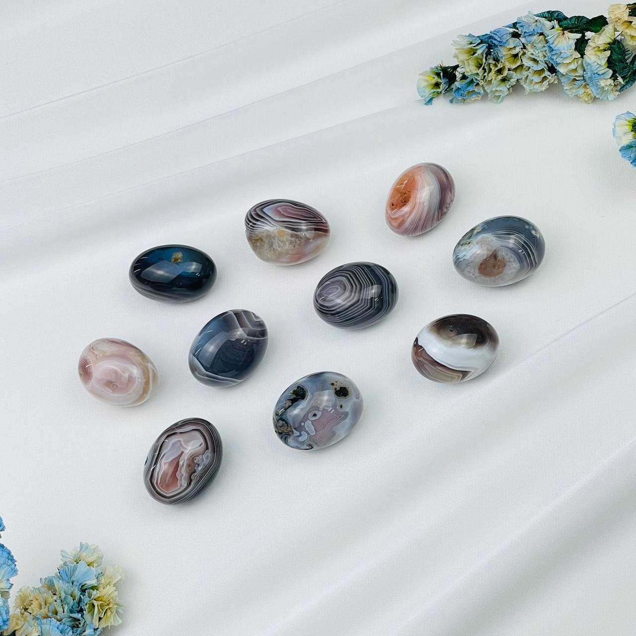 Радуга Самоцветов Галтовка из ботсванского Агата