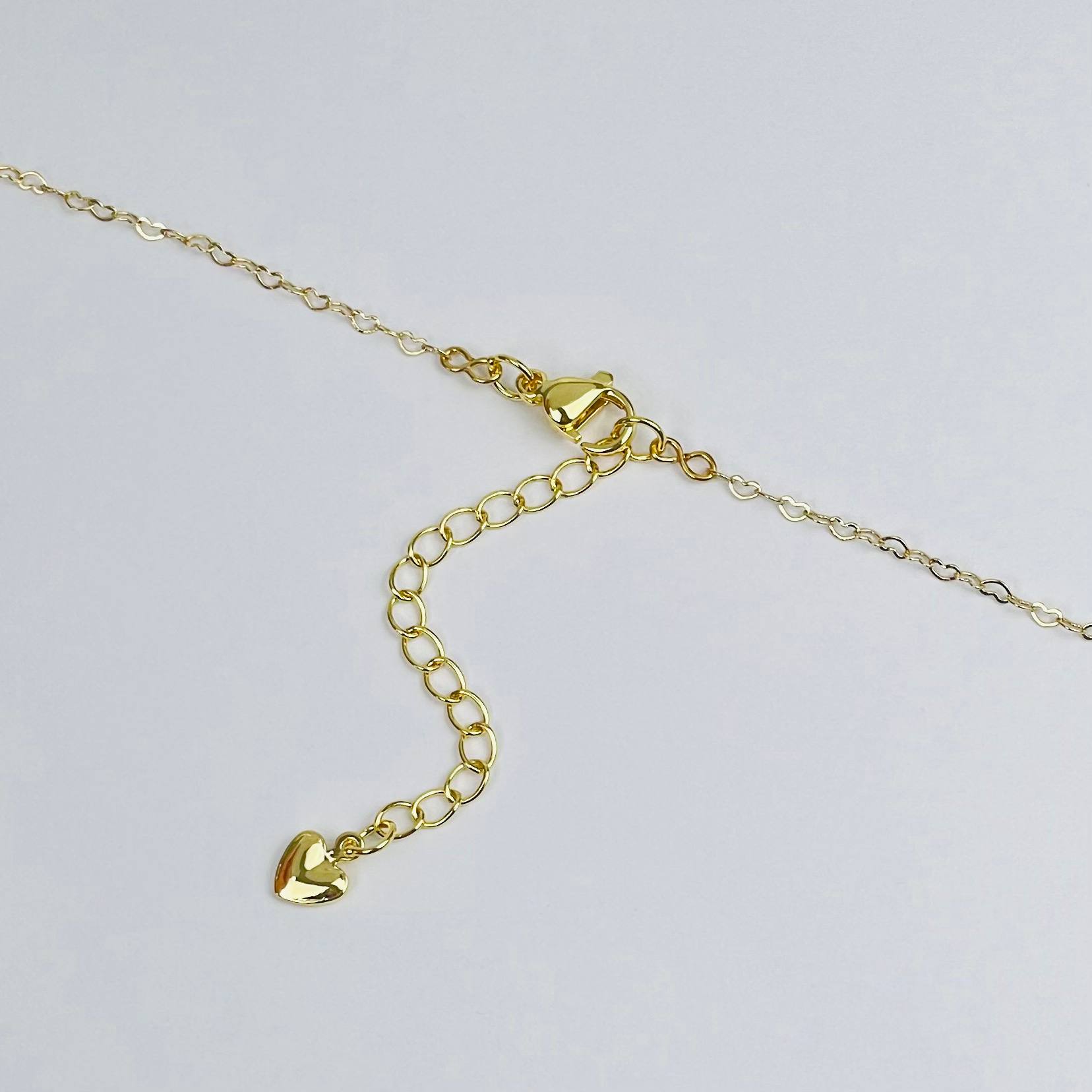 Радуга Самоцветов Кулон на цепочке из Пренита