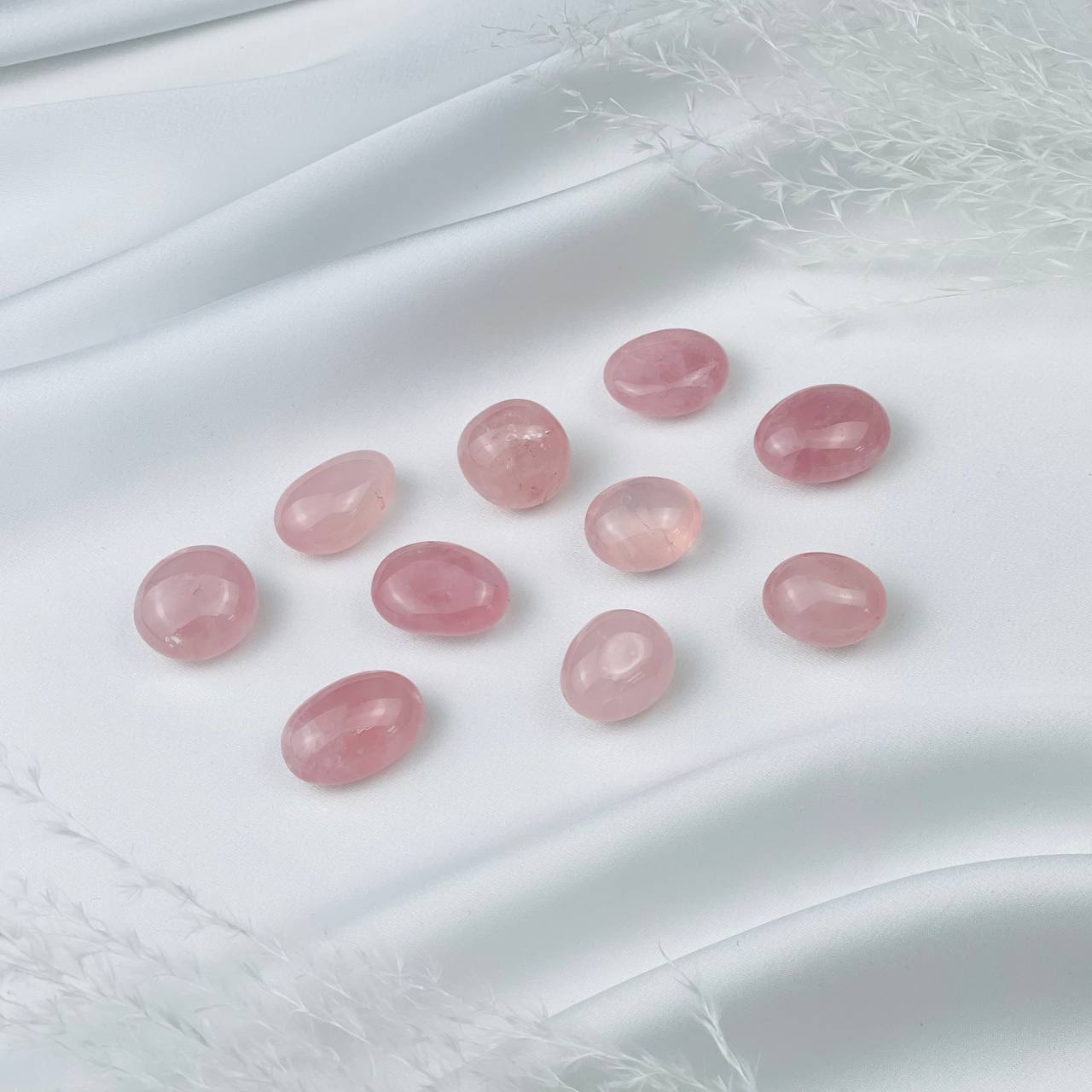 Радуга Самоцветов Галтовка из Розового кварца