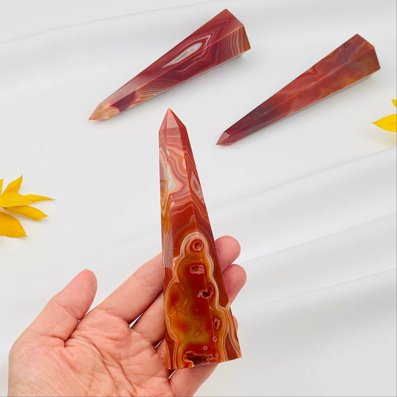 Радуга Самоцветов Кристалл из Сардоникса