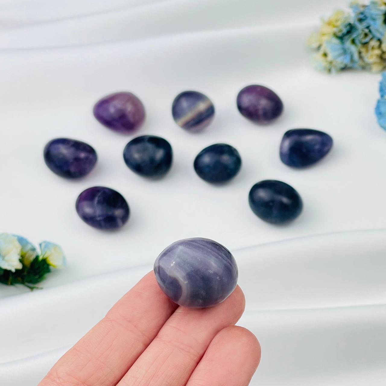 Радуга Самоцветов Галтовка из Флюорита