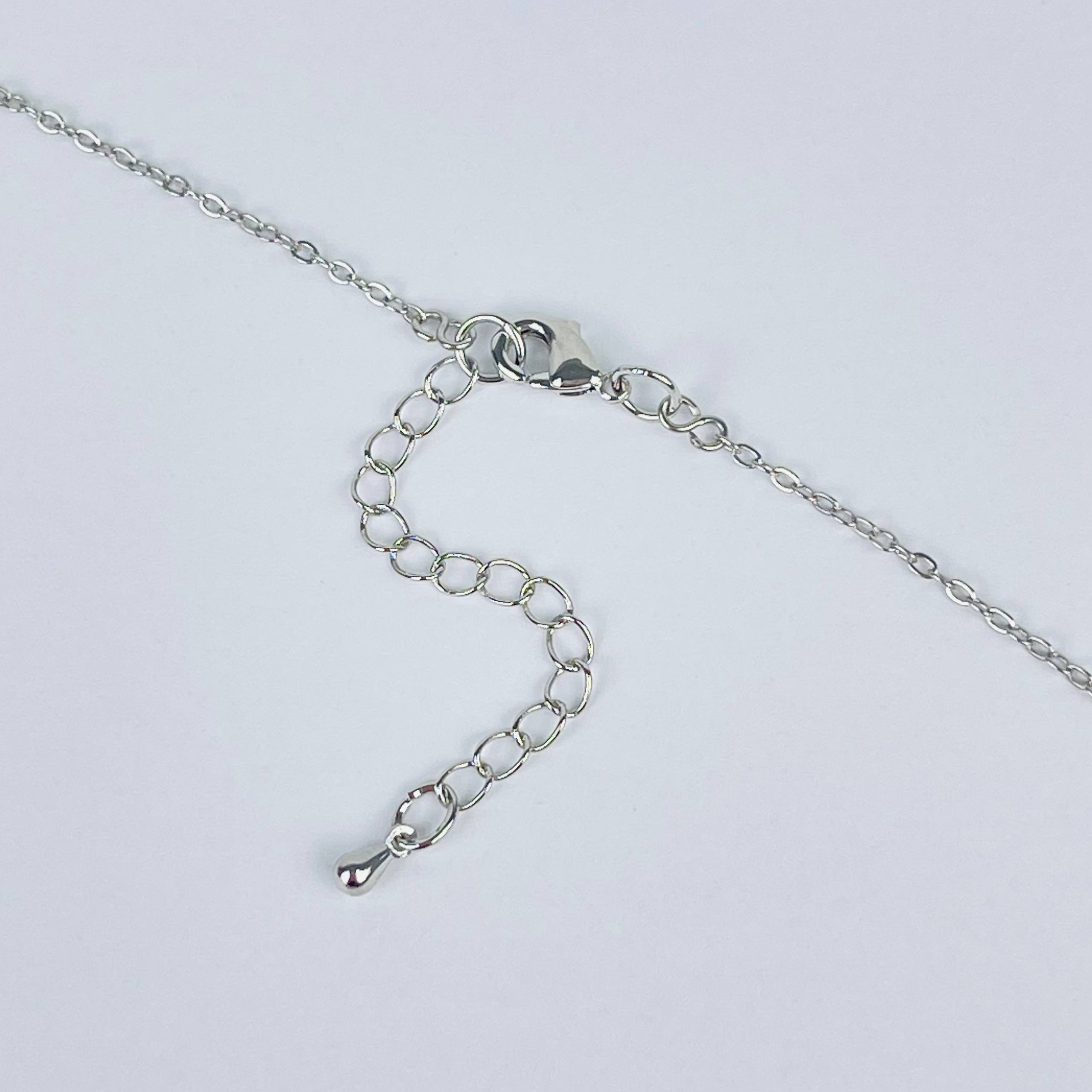 Радуга Самоцветов Колье на цепочке 7 чакр из Самоцветов