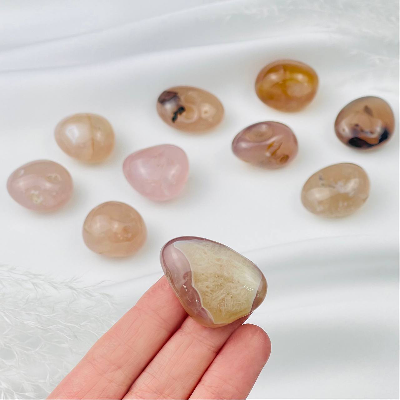 Радуга Самоцветов Галтовка из Агата