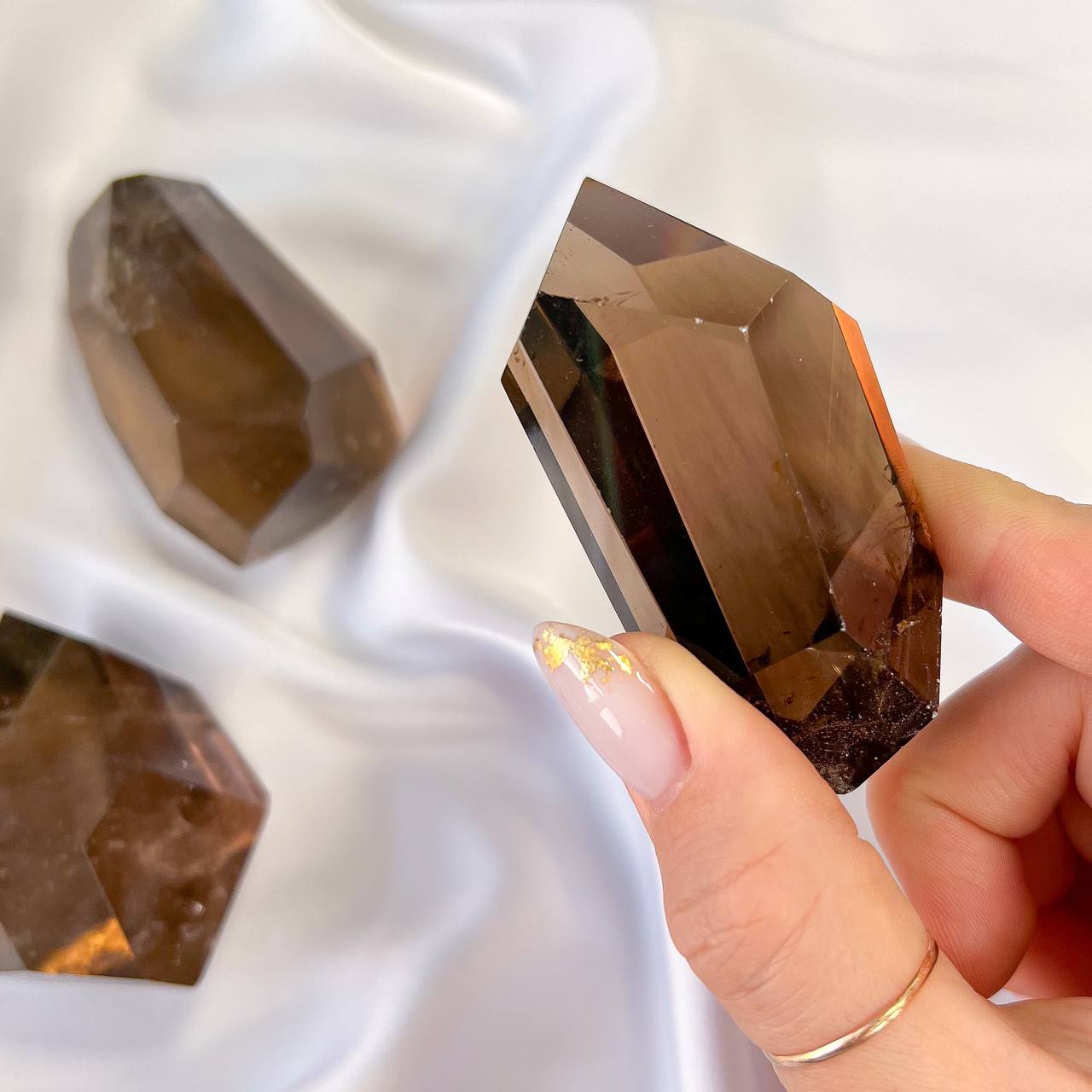 Радуга Самоцветов Кристалл из Раухтопаза