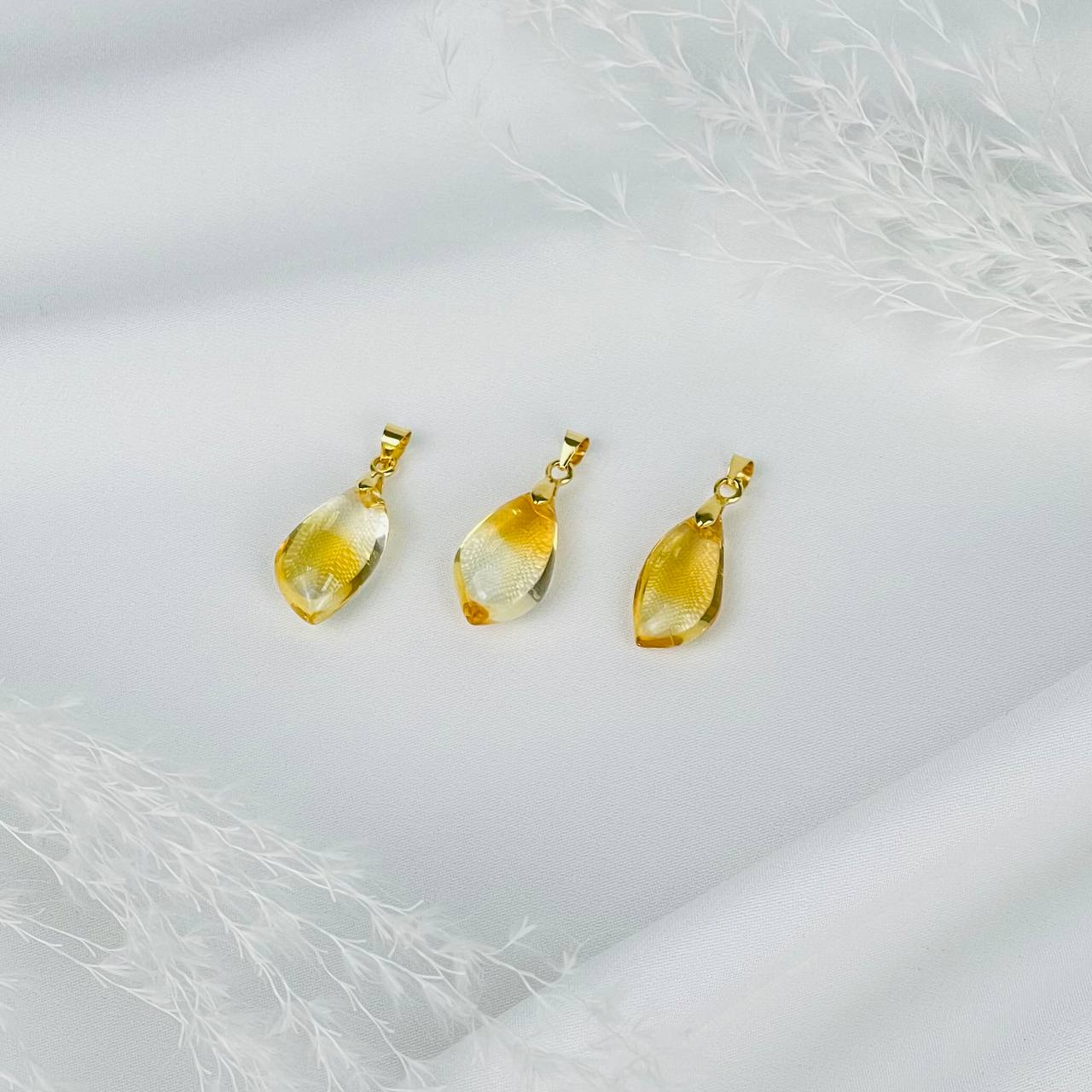 Радуга Самоцветов Кулон из Цитрина