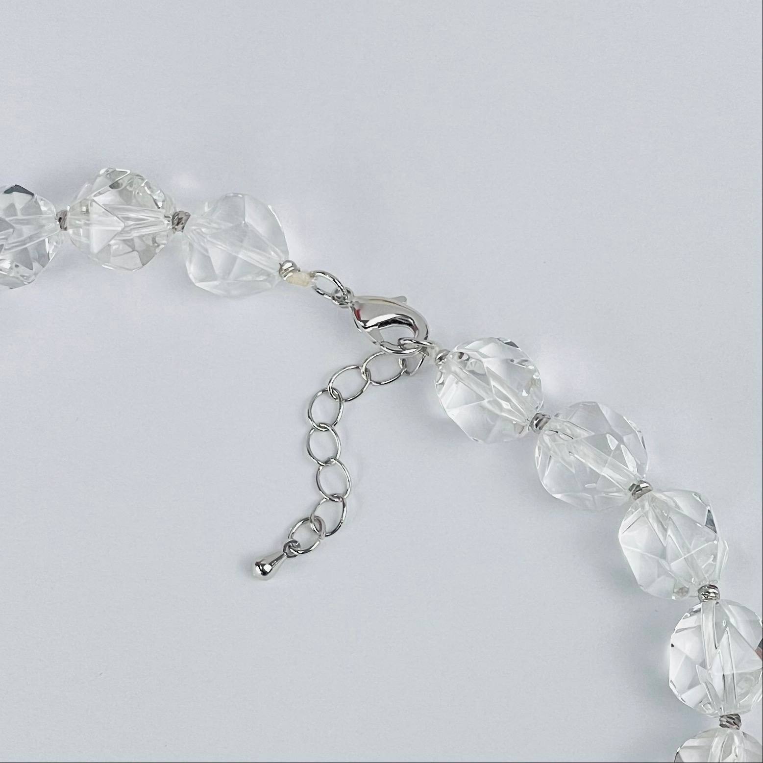 Радуга Самоцветов Колье из Горного Хрусталя