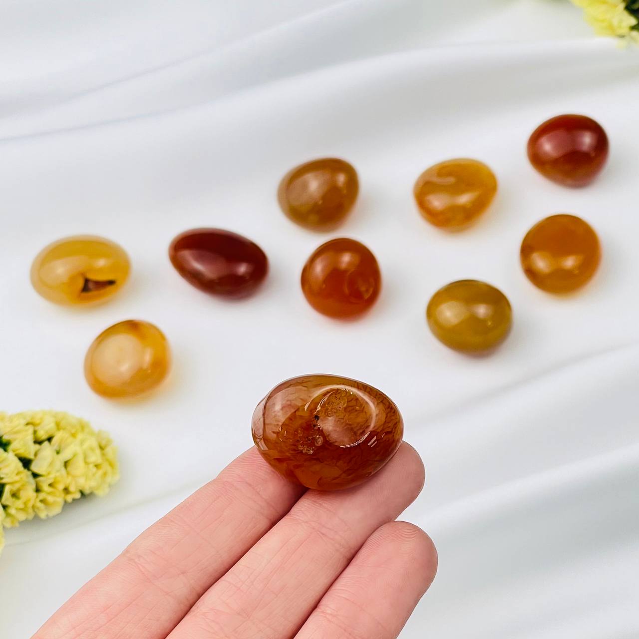 Радуга Самоцветов Галтовка из Сердолика