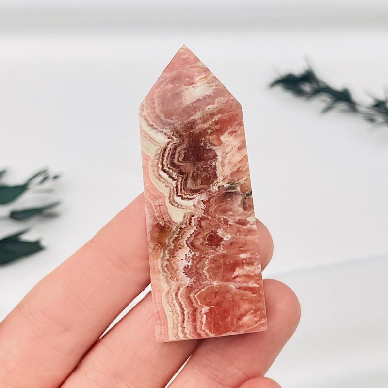 Радуга Самоцветов Кристалл из Родохрозита