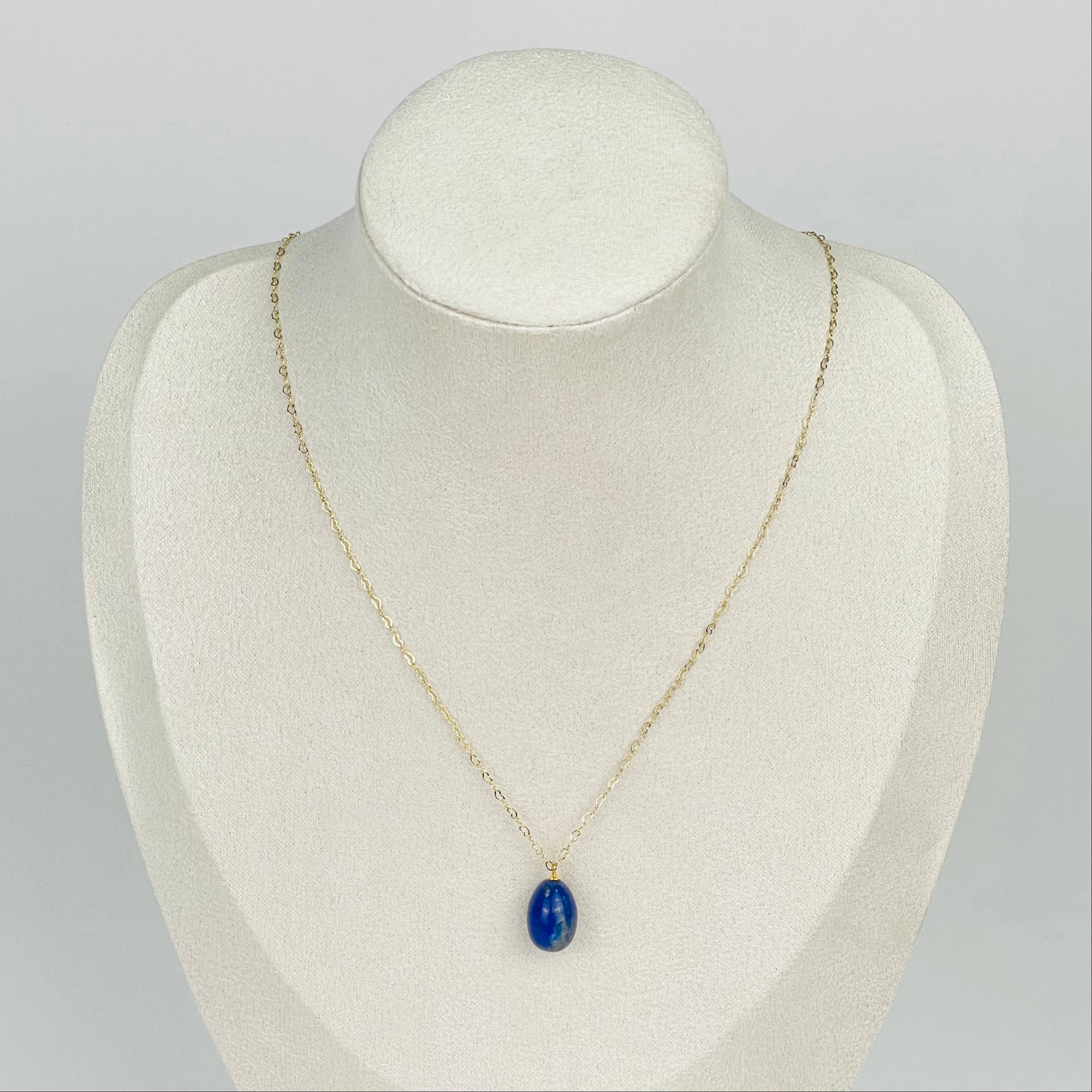 Радуга Самоцветов Кулон на цепочке из Лазурита