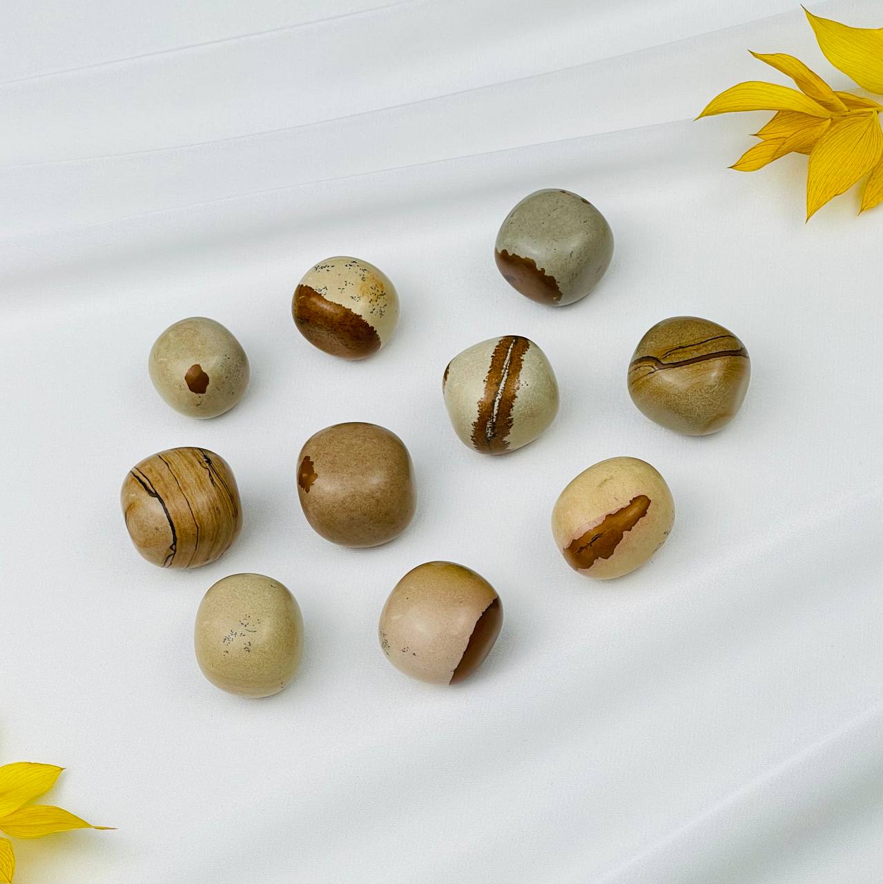 Радуга Самоцветов Галтовка из песочной Яшмы