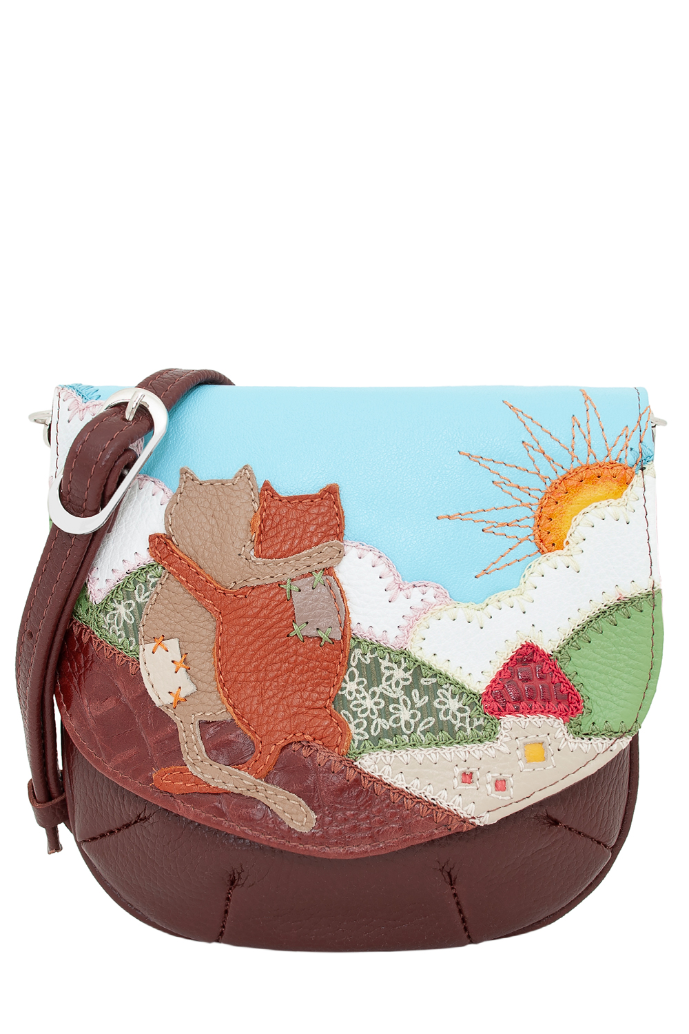 Сумка с аппликацией ЛИКВИДАЦИЯ КОЛЛЕКЦИИ ДС-185-55