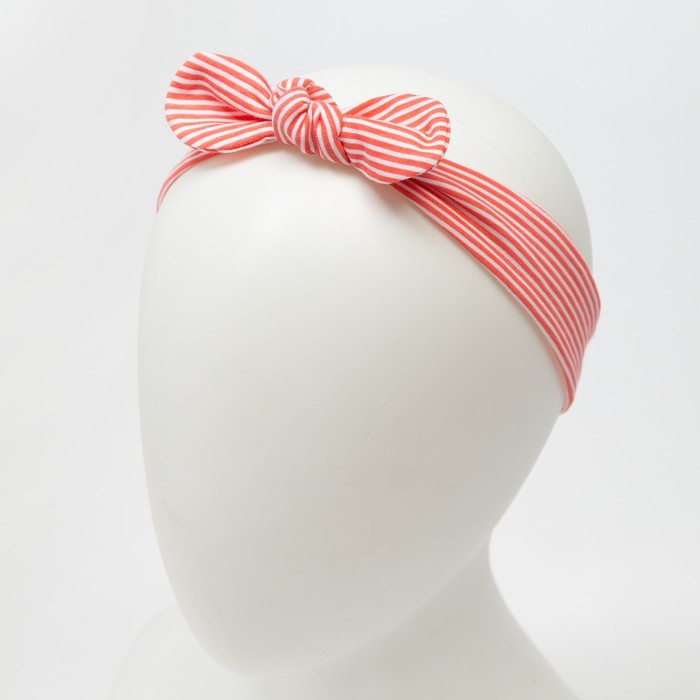 Повязка для девочки, размер 48-49, коралл