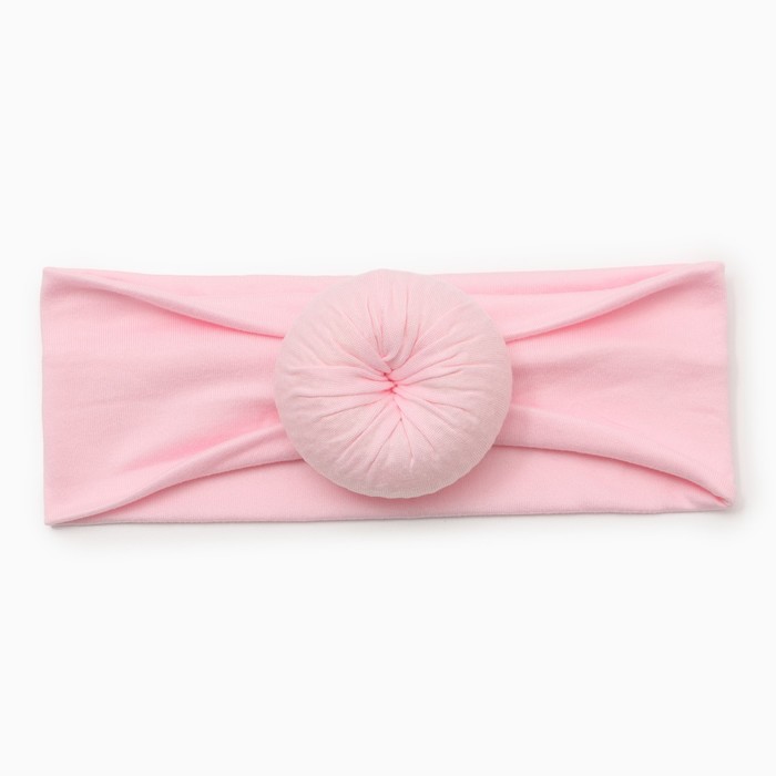 Повязка на голову для девочки «Крошка Я. Восток», размер 46-48, розовая