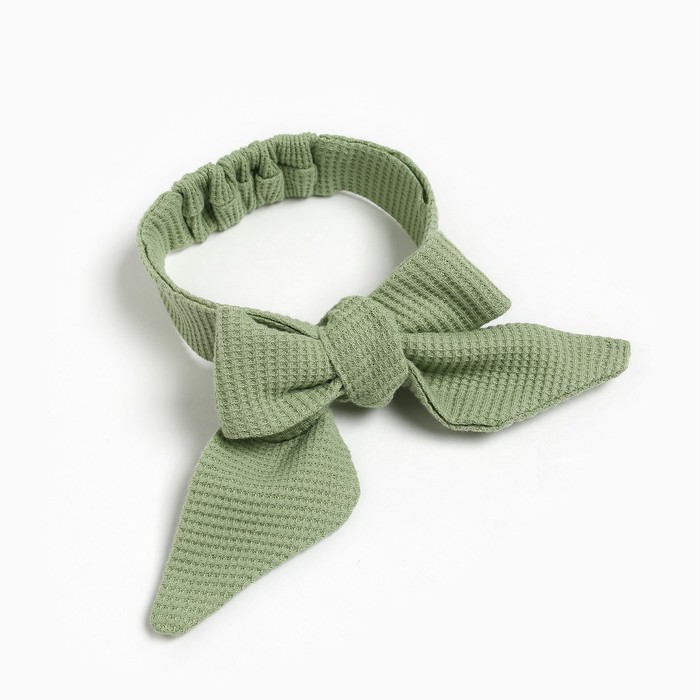 Повязка на голову «Крошка Я» BASIC LINE, размер 42-48, зелёная