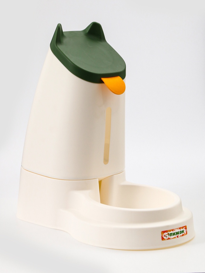 Автопоилка 3.8 л, нескользящие ножки, белая