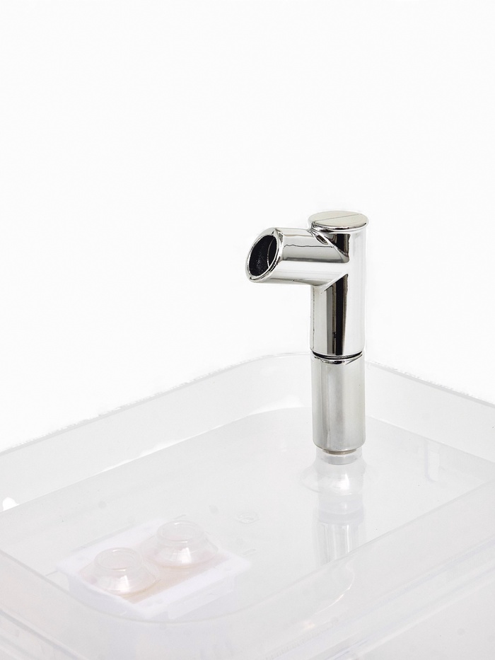 Фонтан для кошек и собак «Пижон», 1.5 л, 16.5×13×12 см, евророзетка, прозрачный