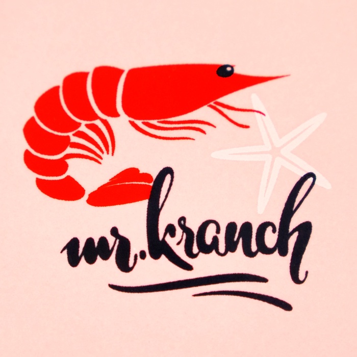 Миска для кошек Mr.Kranch Креветочка, керамическая, 200 мл, розовая