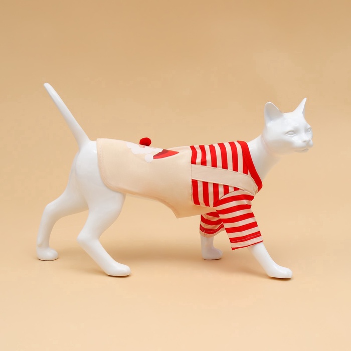Футболка для животных Santa, XL (ДС 40, ОГ 50 см)