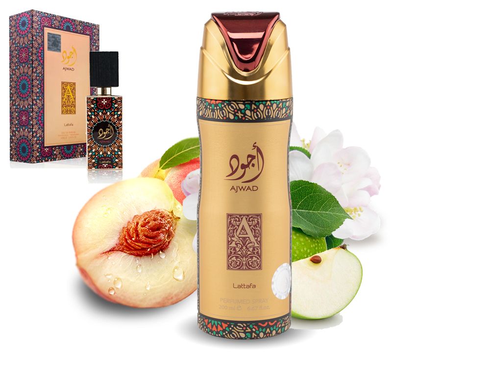 Спрей-парфюм для женщин Lattafa Ajwad, 200 ml
