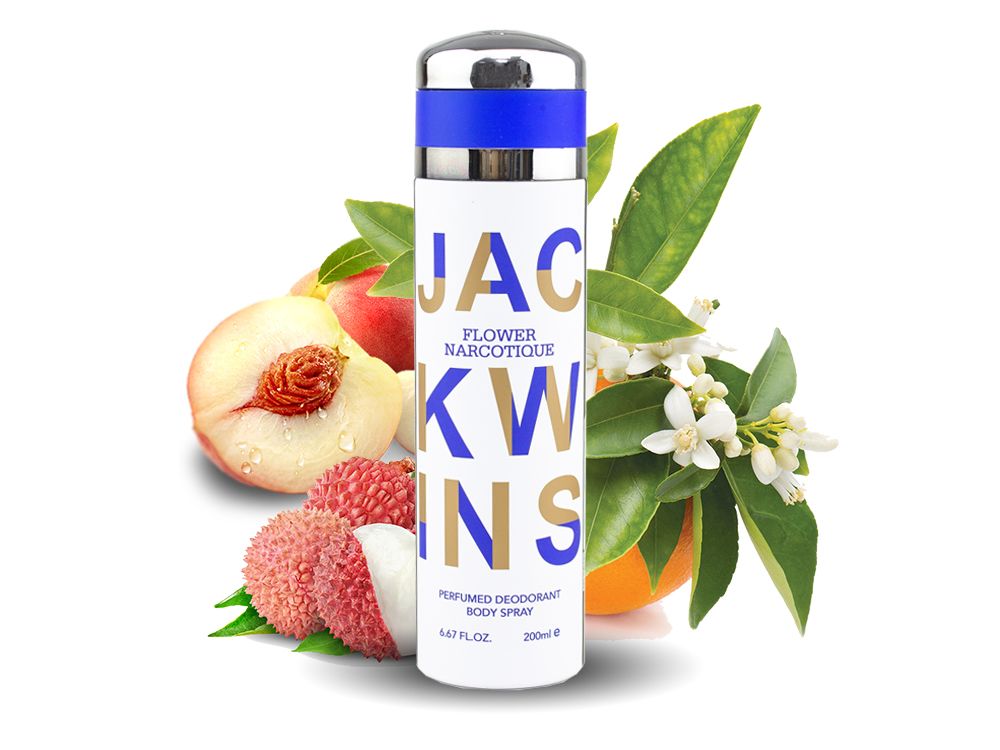 Спрей-парфюм для женщин Jackwins Flower Narcotique, 200 ml