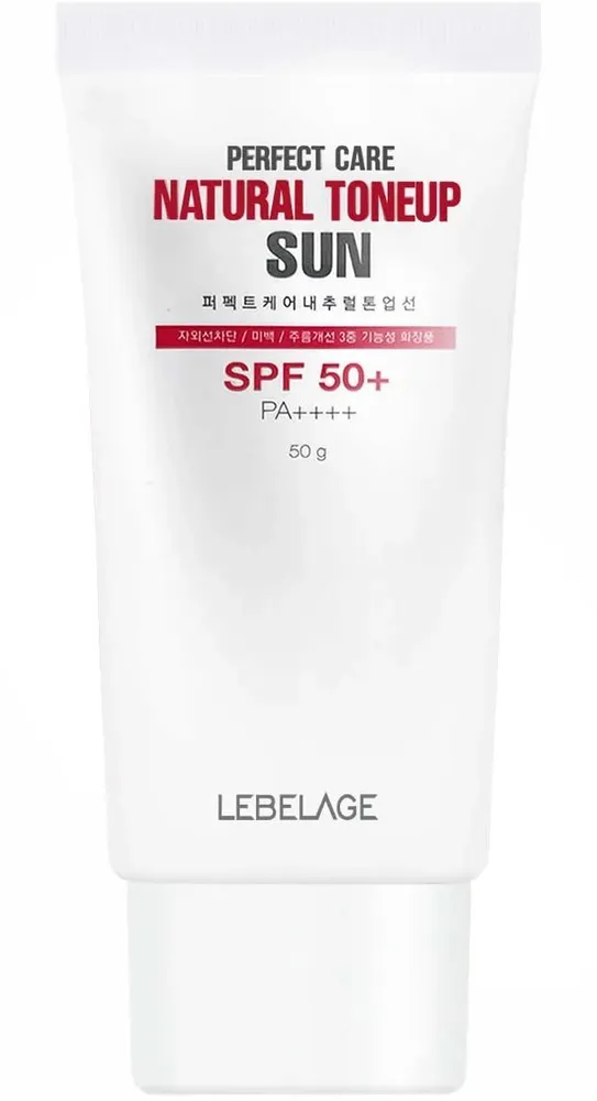 Солнцезащитный крем с тонирующим эффектом SPF50+ / PA++++, 50г, LEBELAGE