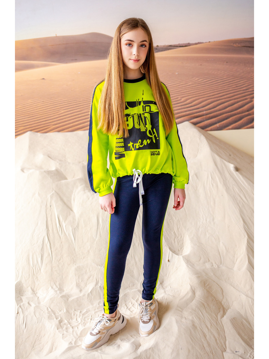 Костюм спортивный 192200202 салатовый