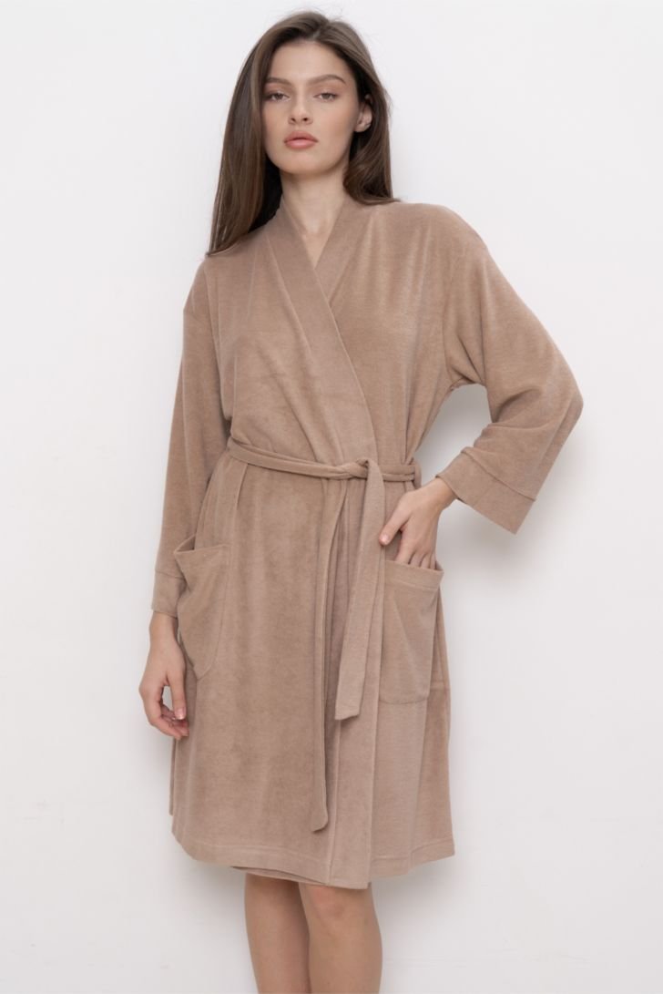 АКЦИЯ 1460р. 3300р. ХАЛАТ ЖЕНСКИЙ арт. 1900W-75107.2H-125