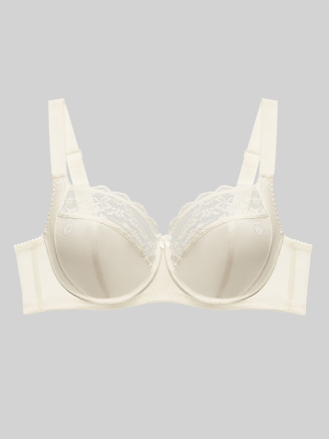 ст. цена2500руб.! Omsa Бюстгальтер OmD 1175L EVERYDAY Бюстгальтер с мягкой чашкой с кружевом (Т-образный шов)Avorio (Молочный)